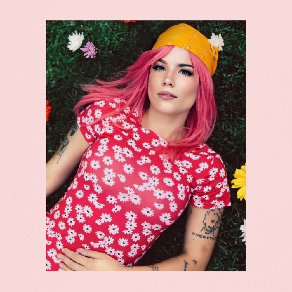 Reformation Inga Mini Dress in Oopsie Daisy